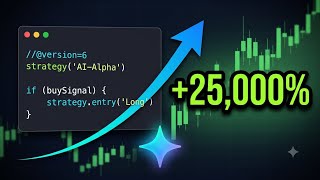 I Used AI to Code a 25,000% Trading Strategy (Pine Script V6)