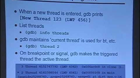 Recitation 4: Cell debugging tools | MIT 6.189 Multicore Programming Primer, IAP 2007