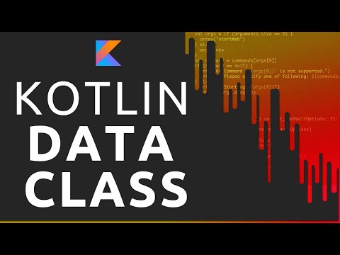 Vídeo: O que é classe de dados Kotlin?