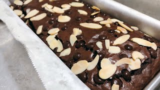 Resep Brownies Shiny Crust 2 telur ‼️Cukup diaduk tanpa mixer