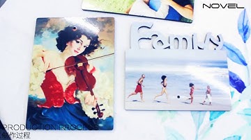 Sublimation Blank MDF Photo Frame Printing Process