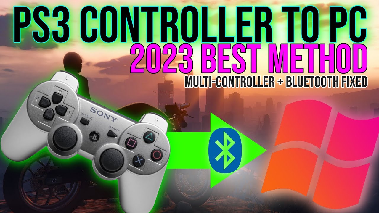 PS3 Controller to PC 2024 Updated Method + Multi Controller YouTube