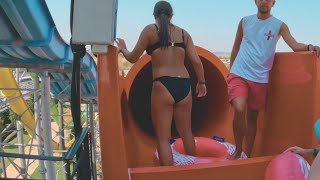 Unseen Secrets: Exploring Europe's Aquaparadise Water Park In Nessebar, Bulgaria. All Waterslides