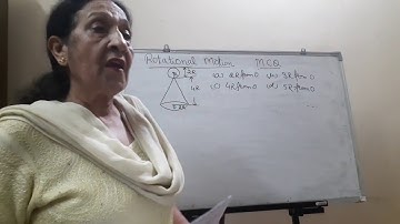 Chapter-5 Rotational motion Multiple choice questions (Lecture 17)