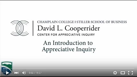 Introduction to Appreciative Inquiry and the Coope...