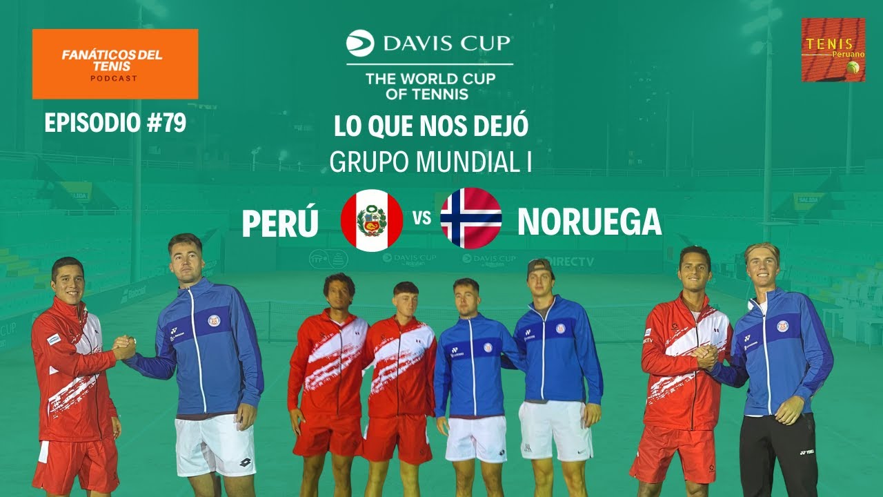 FDT 79 POSTPARTIDO COPA DAVIS PERU VENCE A NORUEGA Y AVANZO A LAS