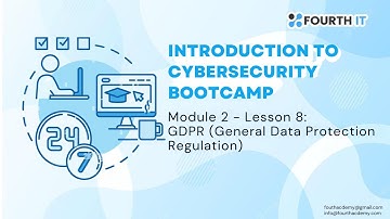 Module 2 - Lesson 8 - GDPR