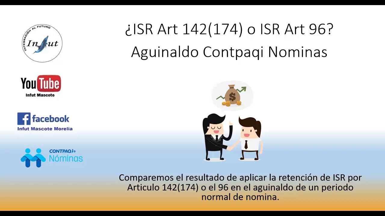 ¿Cuándo aplica el ISR Art 142