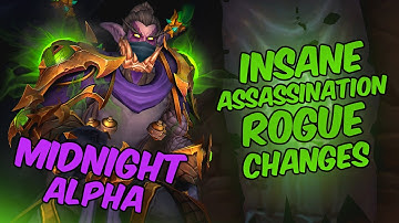 Assassination Rogue Midnight Changes Combat Rework WoW Alpha