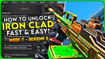 How To Unlock The New IRON CLAD Fast & Easy! MW3
