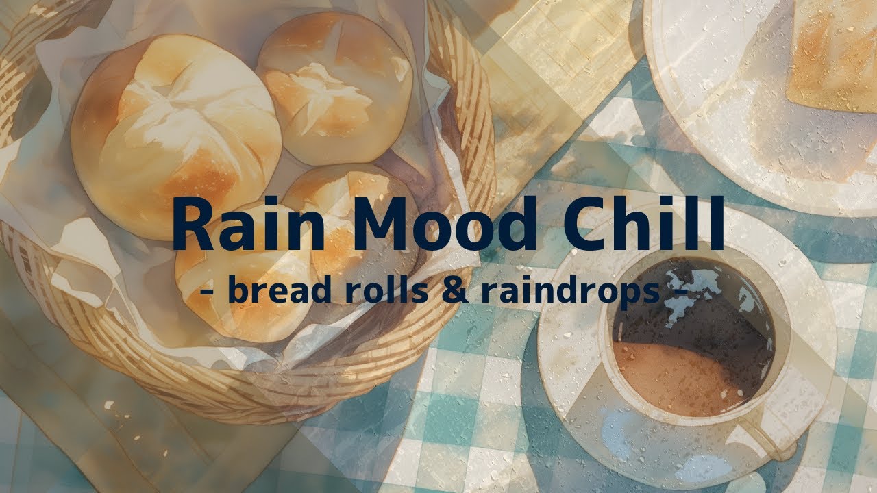 Rain Mood Chill - bread rolls & raindrops - / To Lives Lived Somewhere / SCENE