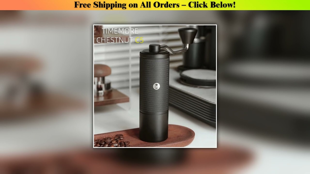 TIMEMORE Chestnut C5C5ESP Portable Manual Coffee Grinder Hand Espresso Grinder S2C 42mm Burr