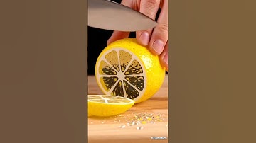 Unreal Lemon Cutting ASMR 🍋 | So Satisfying to Watch #shorts #asmr #ai #aiart #satisfying #fruit