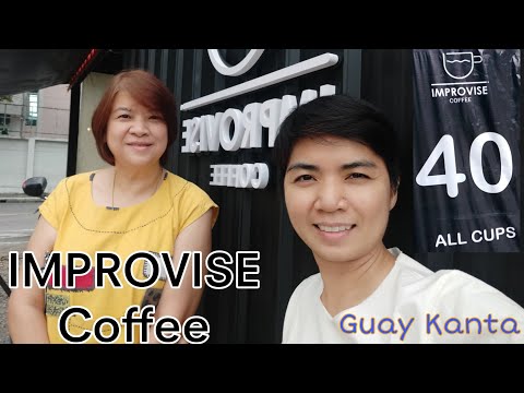 EP:86 รีวิวร้านกาแฟดีๆกลางเมืองเชียงใหม่ Improvise coffee (ทุกเมนู 40 บาท) Cafe Choangmai/Guay Kanta