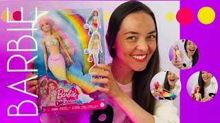 Barbie Sirena Arcoíris Mágico Dreamtopia GTF89 Ep 18