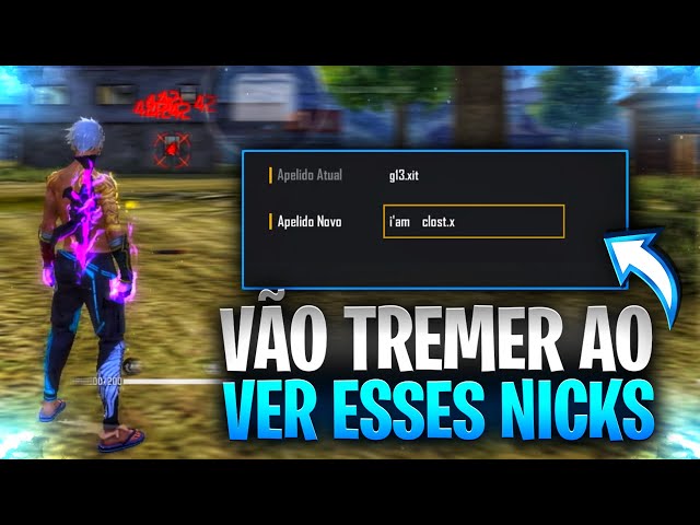 nicks para free fire versão xitado