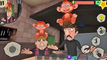 Scary Robber Home Clash - New Update New Chapter New Levels Monkeying Around (Android,iOS)