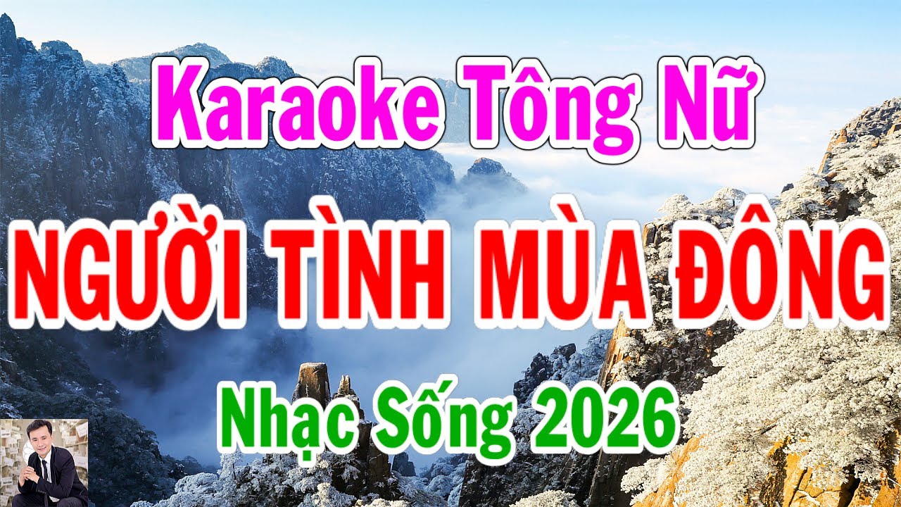 Karaoke Người Tình Mùa Đông Tông Nữ Thành Lý Organ