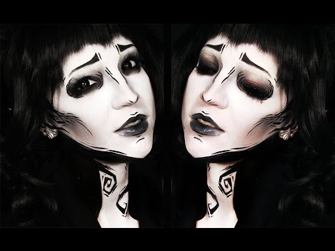 Tim Burtonesque | Tim Burton Inspired Makeup Tutorial