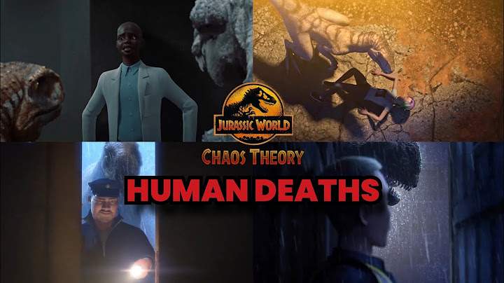 Every Human Death in Jurassic World Chaos Theory Season 2! (Kill Count) Suchomimus Atrociraptor