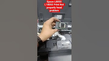 Epson L8050 L18050 Print Not properly head problem#epson #service #printersupportsoftware
