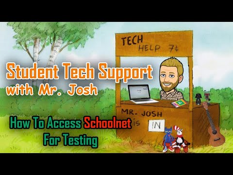 How To Access Schoolnet For Testing