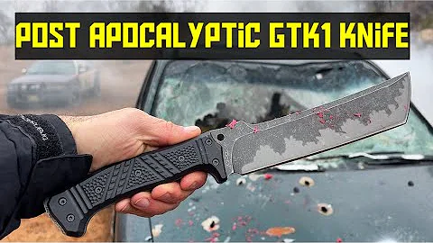 Post Apocalyptic DC53 Chopper - GTK1 Fixed Blade