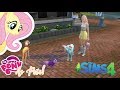 "PETS, YAY~!" [Fluttershy Plays: Sims 4 MLP Ponies as Pets! - EP 1]