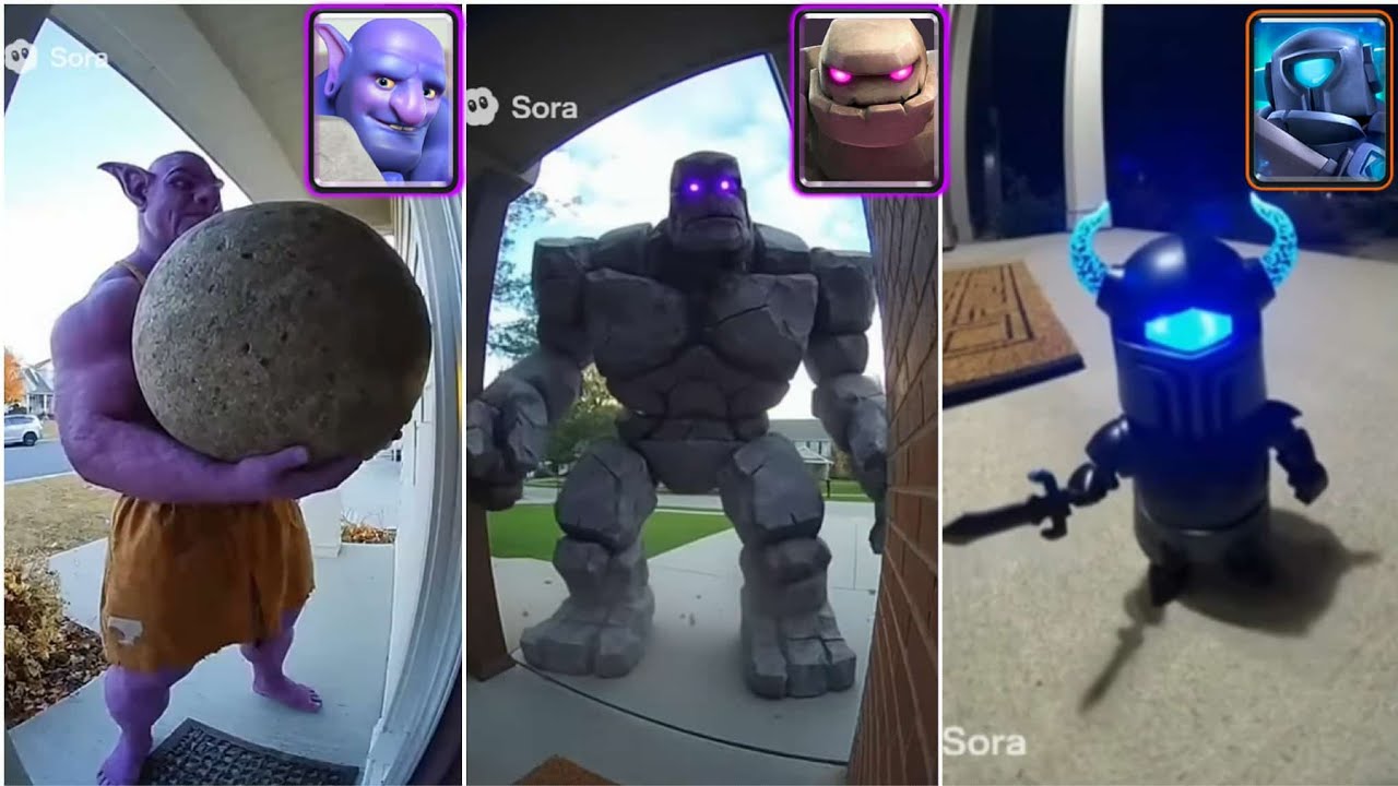 Sora 2 AI Turns Clash Royale Into Reality 😳🔥 