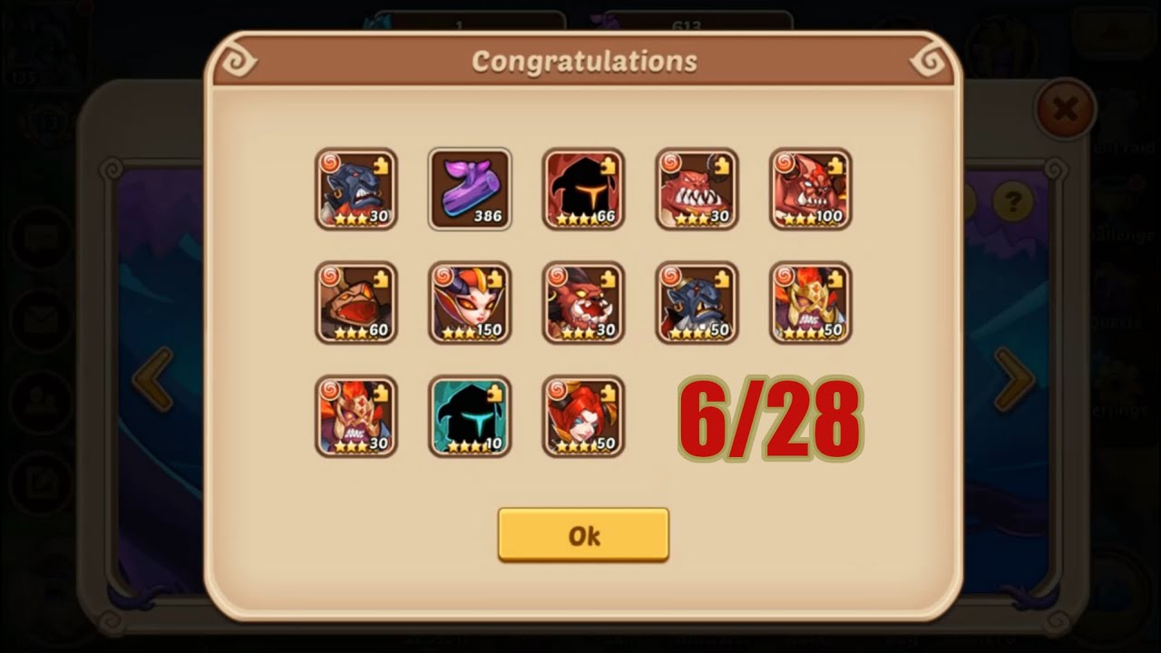 Idle Heroes PS July Season 6/28 -  Lord "Mihm" Balrog 9 Star