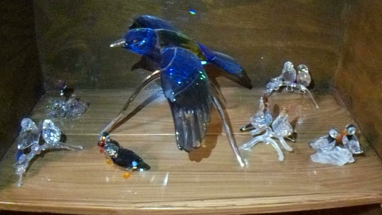 Swarovski figurine collection, part 1 (poor video quality) - YouTube