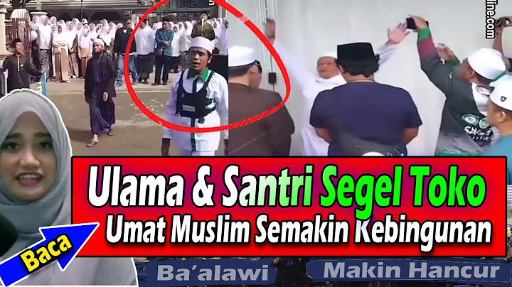 HEBOH !!! ORMAS ISLAM SEGEL ALFAMART GARA-GARA INI