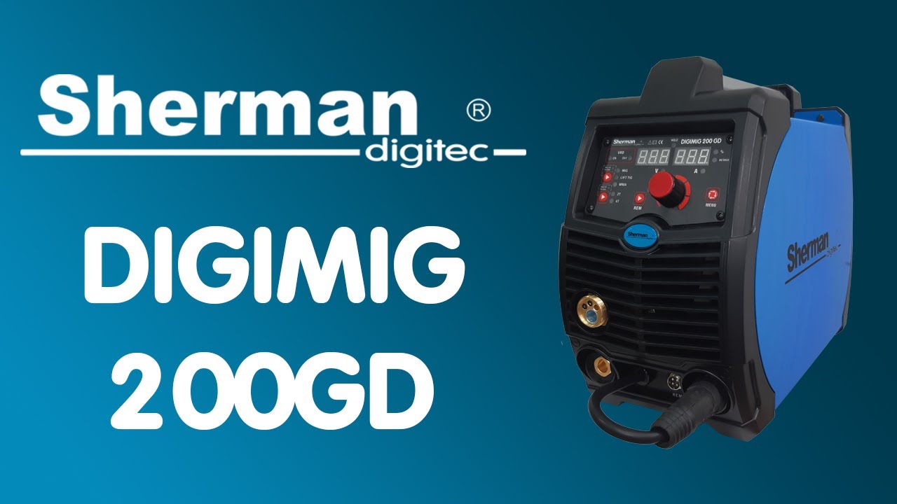 Spawarka Sherman DIGIMIG 200GD Synergia - zestaw