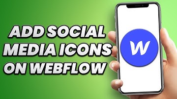 How To Add Social Media Icons On Webflow 2023   Quick And Easy!
