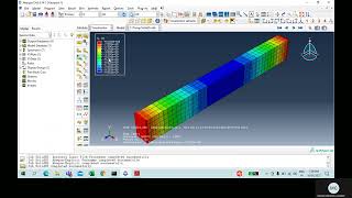 ABAQUS: Modelling of Simply Supported Beam with Uniformly Distributed Load (UDL)