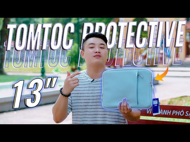 Túi Tomtoc Protective 13": Túi chống sốc bảo vệ toàn diện cho MacBook Air | Minh Tuấn Mobile