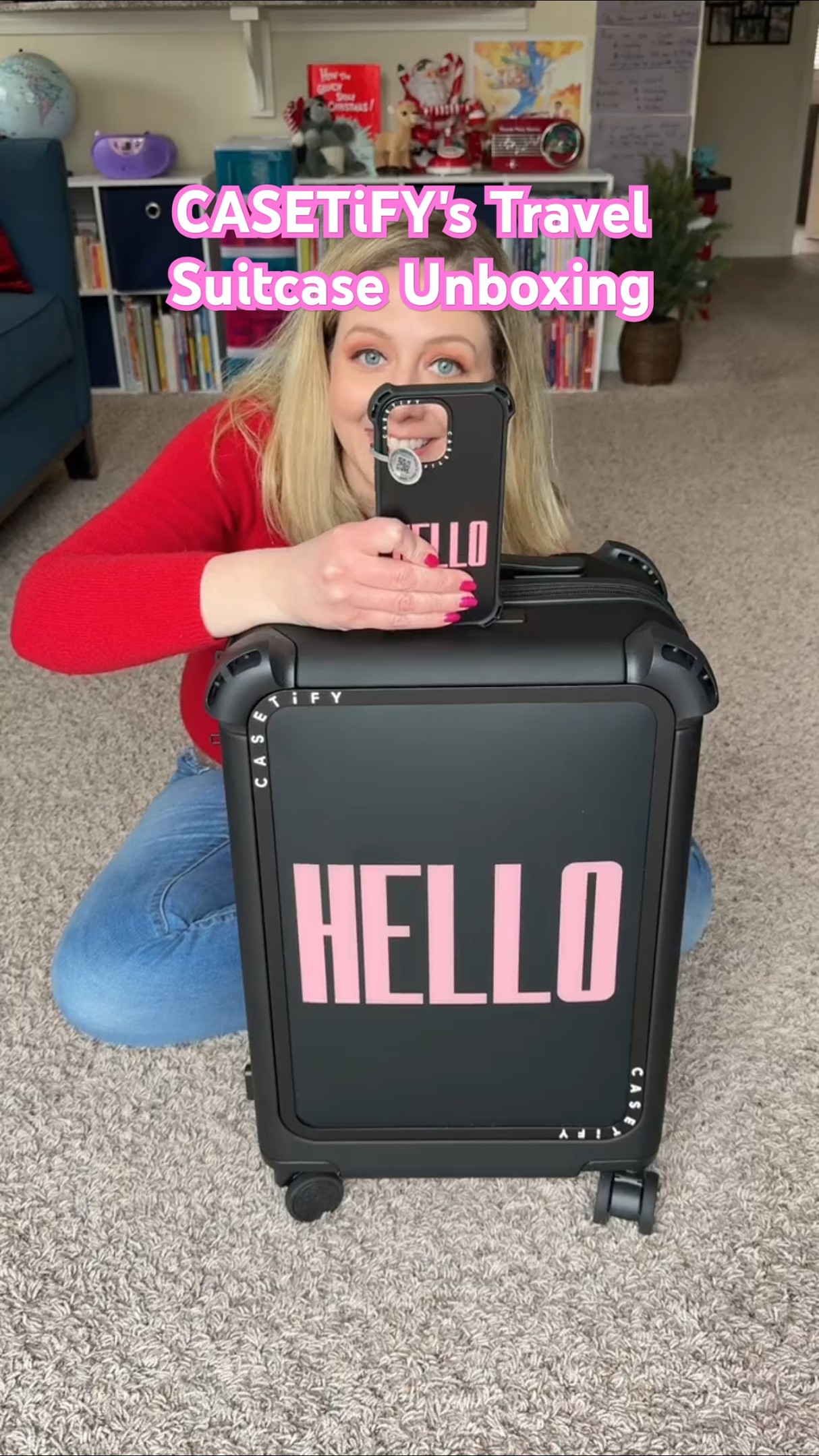 CASETiFY's Travel Suitcase Unboxing