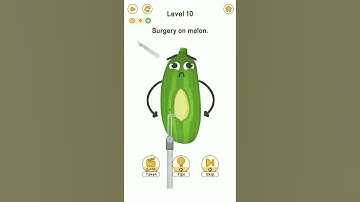 Brain Go 2 Level 10 Surgery on melon.