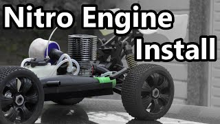 My Nitro Buggy Gets a NEW ENGINE! | How to Install a New Nitro Engine