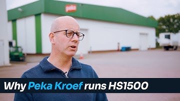 Frans Hennekens (Peka Kroef) on the HS 1500 by Reintjes Systems