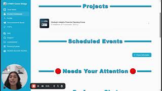 Navigating Career Bridge for Students | Navigating the Student Dashboard
