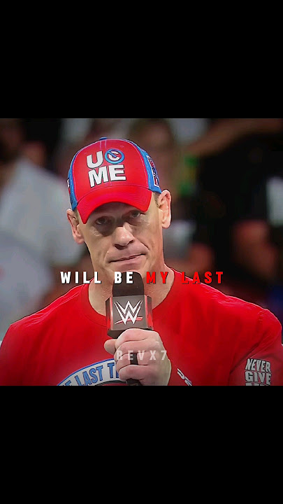 John Cena Announced Retirement From WWE 💔 Edit