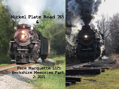 Nickel Plate Road 765 & Pere Marquette 1225: Berkshire