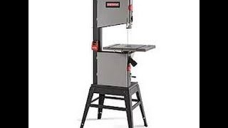 A tool review on the Craftsman 14" Bandsaw.