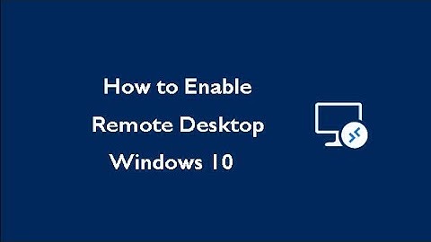 Disabilita/Abilita RDP in Windows 10 con Powershell (Enable Remote Desktop)