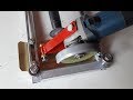 Make A Homemade Circular Saw | Angle Grinder Hack