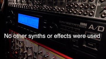 Session #14 - Korg Wavestation A/D Demo