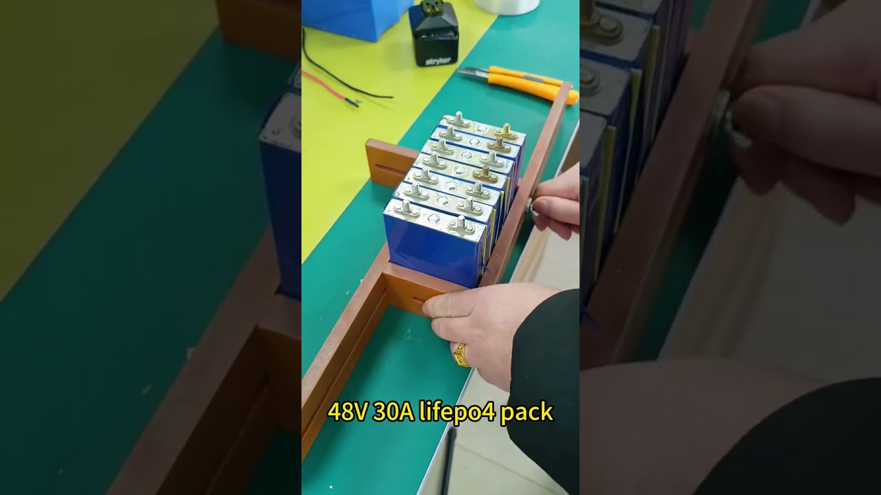 Assemble 48V 30AH battery pack
