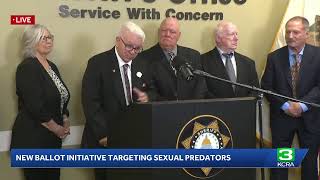 LIVE | Sacramento sheriff's ballot initiative targeting predators