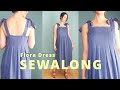 How to Sew an Easy Summer Dress | Flora Dress Pattern Sewalong